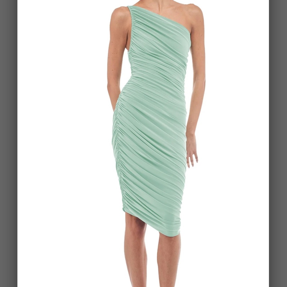Norma Kamali Diana dress in Seafoam